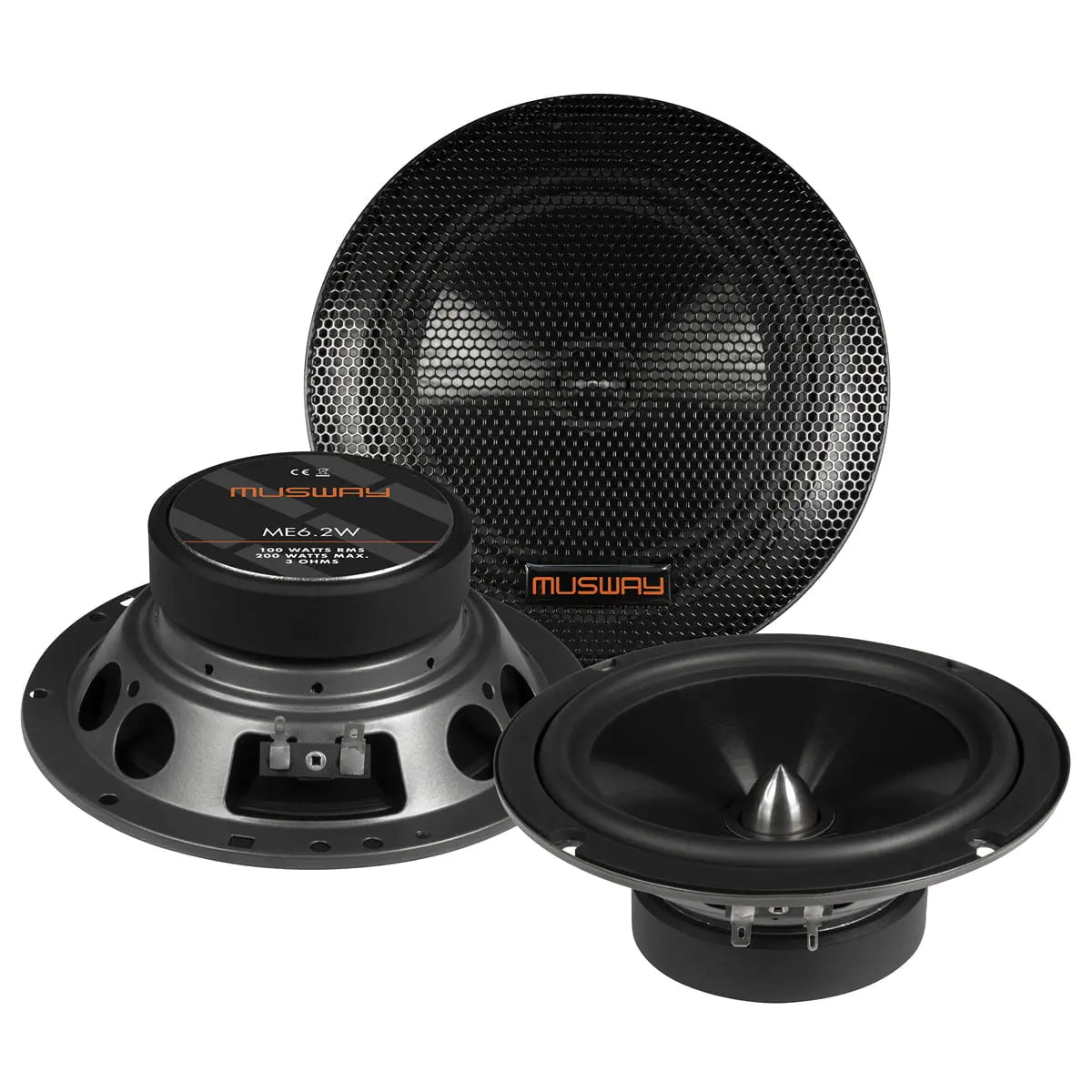 Musway ME6.2W – 6.5 tum – Midbas
