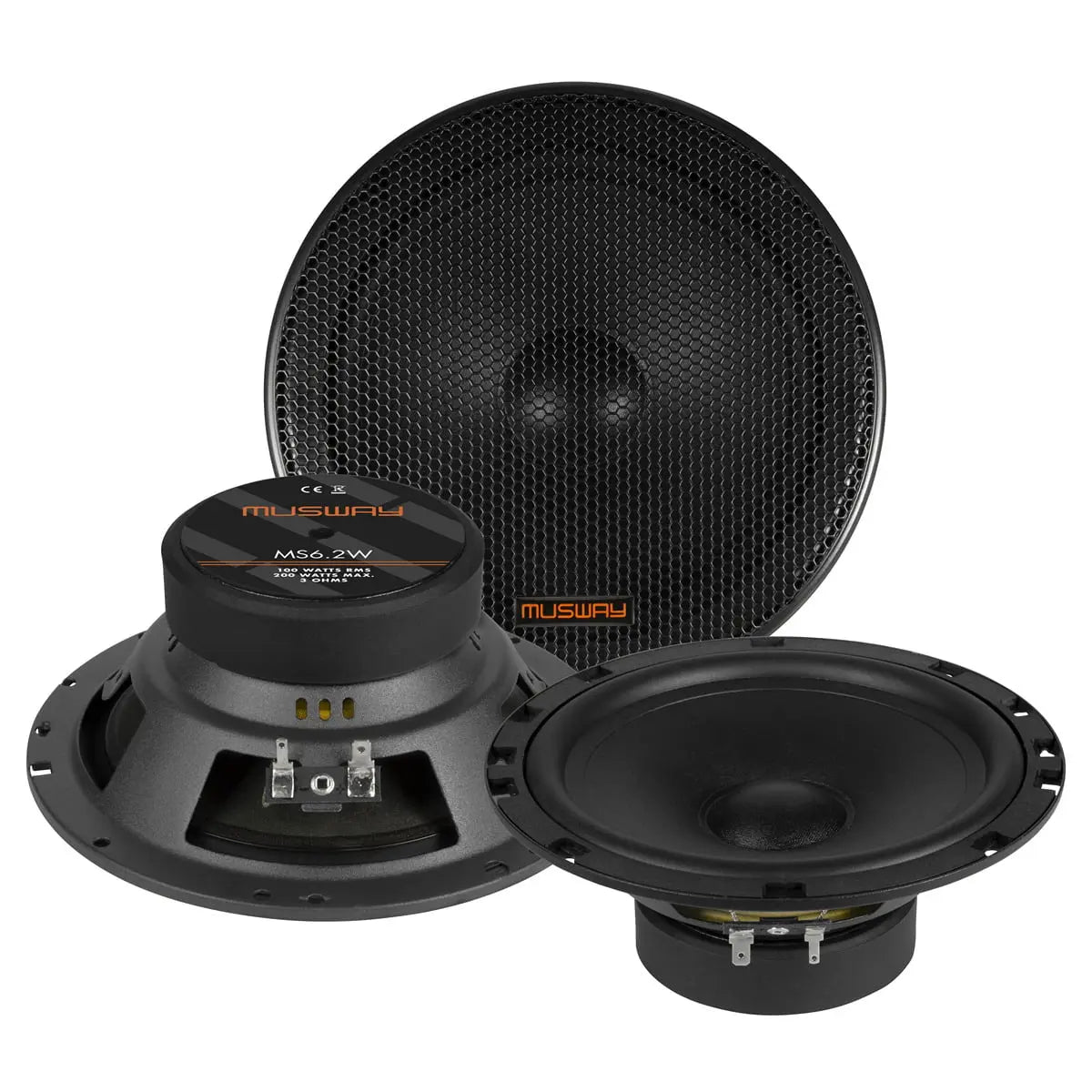 Musway MS6.2W – 6.5 tum – Midbas