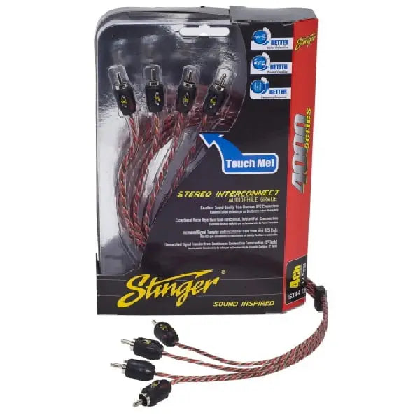 Stinger 4000-serie SI4420 – RCA kabel – 6.1m