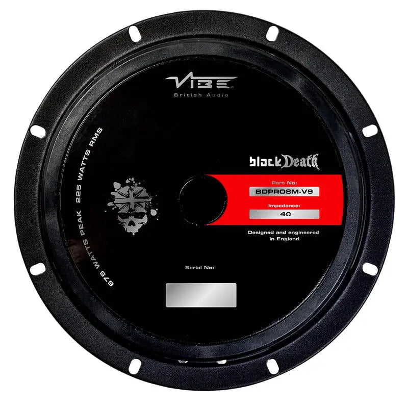 Vibe Black Death PRO8M-V9 – Midbas – 8 tum