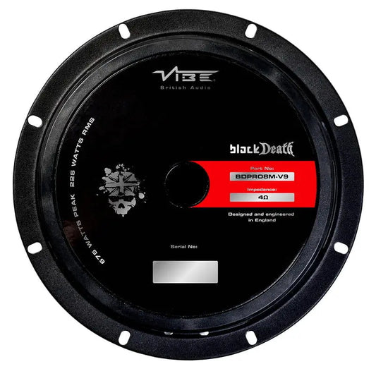Vibe Black Death PRO8M-V9 – Midbas – 8 tum