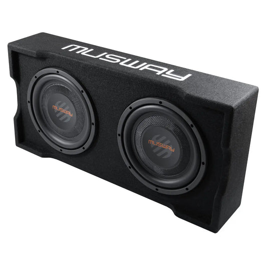 Musway MF210Q4 – 2×10 tum – Baslåda – 2x4ohm