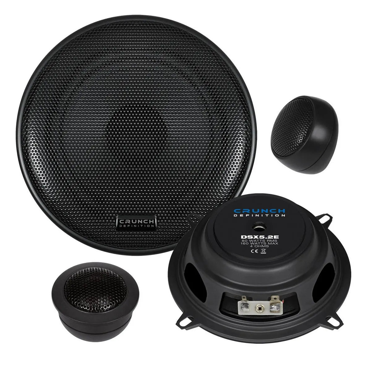 Crunch DSX5.2E – Slimmat kitsystem – 5.25 tum