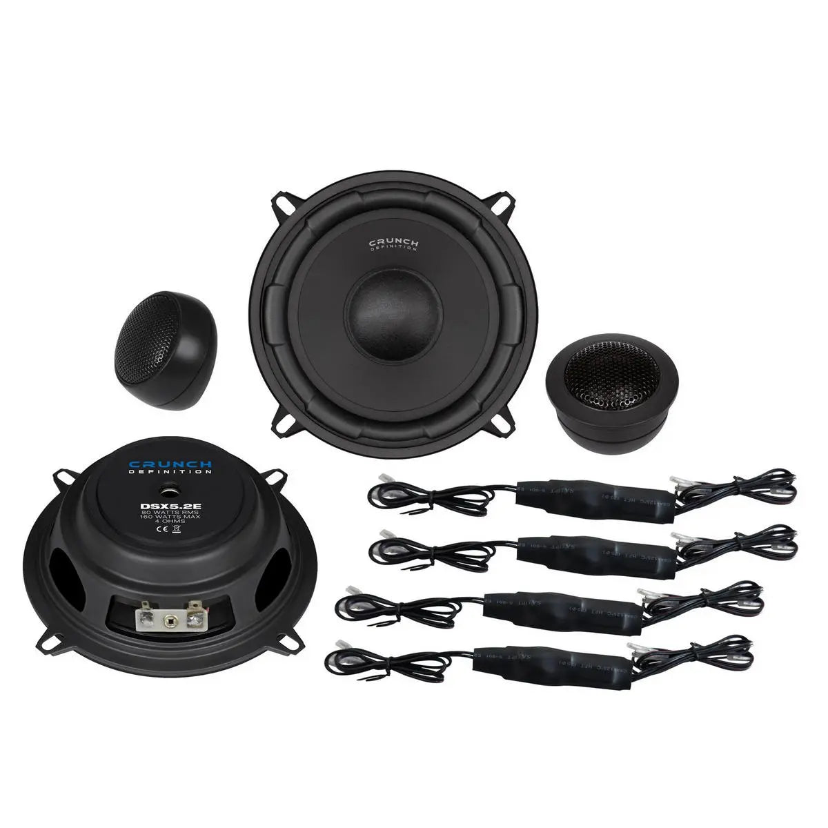 Crunch DSX5.2E – Slimmat kitsystem – 5.25 tum