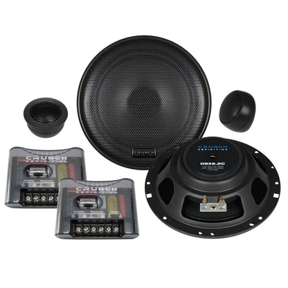 Crunch DSX6.2C – Slimmat kitsystem – 6.5 tum