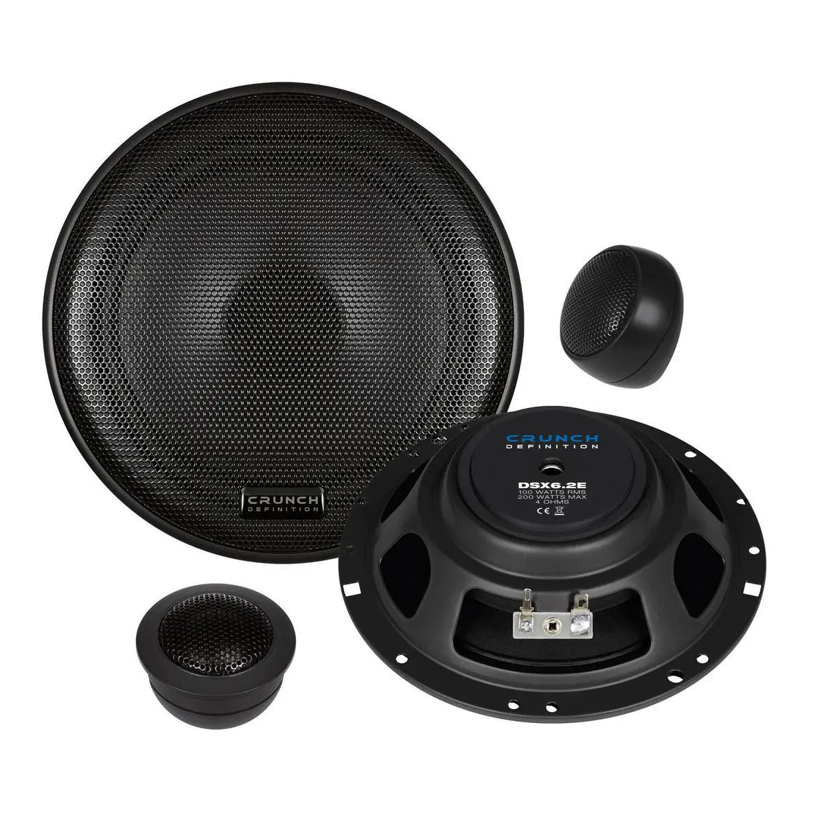 Crunch DSX6.2E – Slimmat kitsystem – 6.5 tum