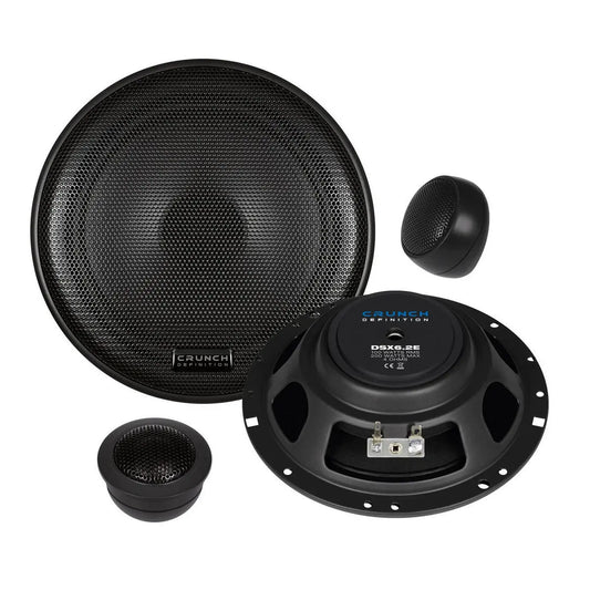Crunch DSX6.2E – Slimmat kitsystem – 6.5 tum