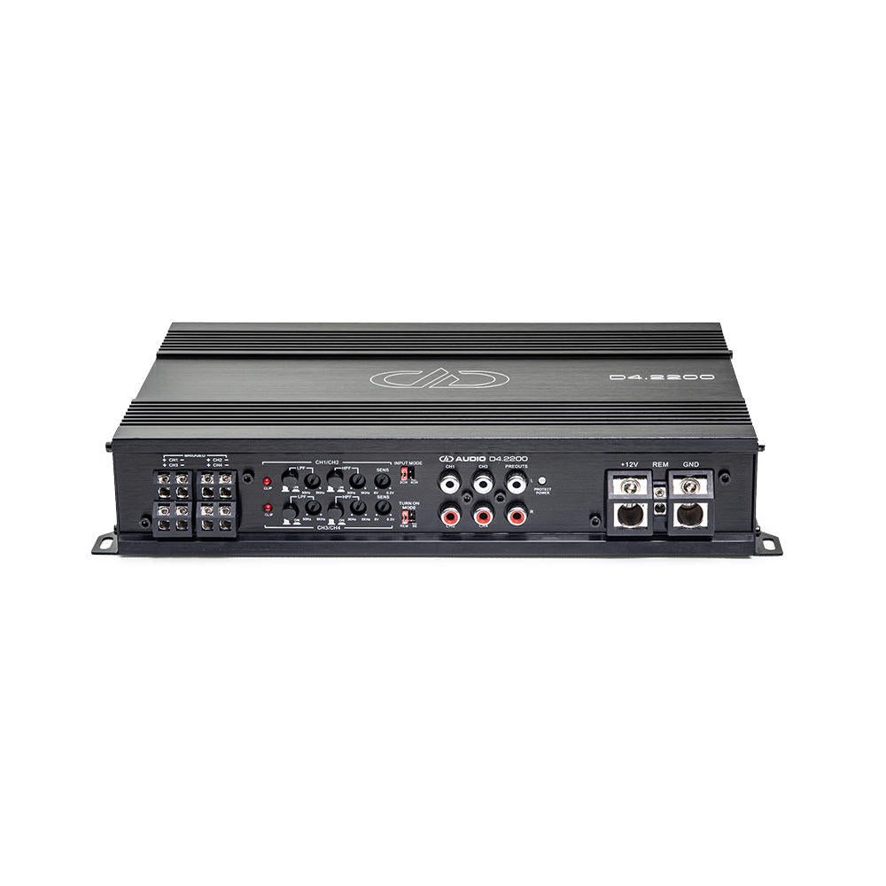 DD Audio D4.2200 – Slutsteg – 4-kanal