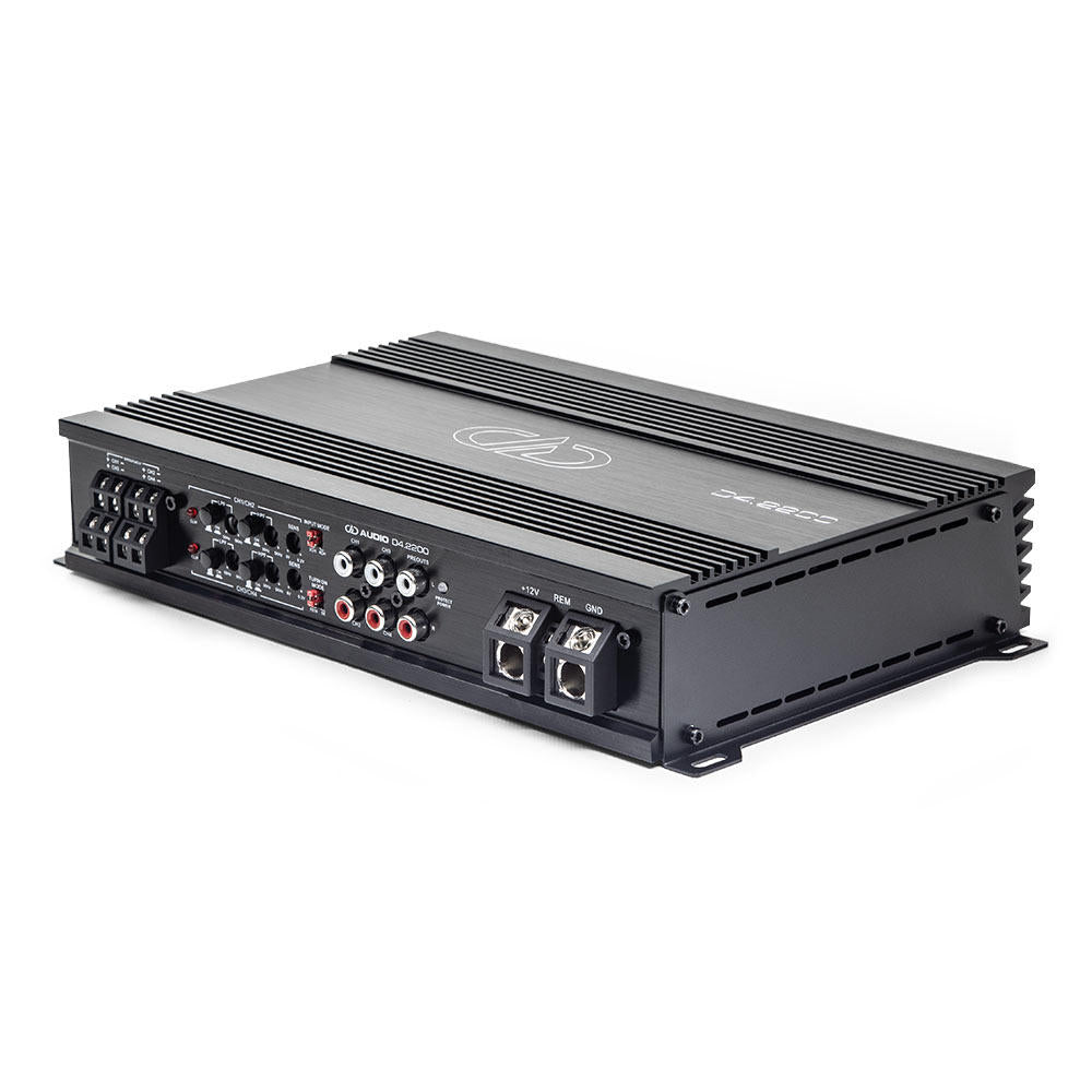 DD Audio D4.2200 – Slutsteg – 4-kanal