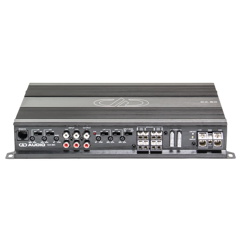 DD Audio C4.60 – Slutsteg – 4-kanal