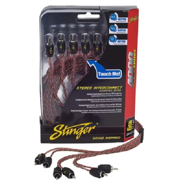 Stinger 4000-serie SI4620 – RCA kabel – 6.1m